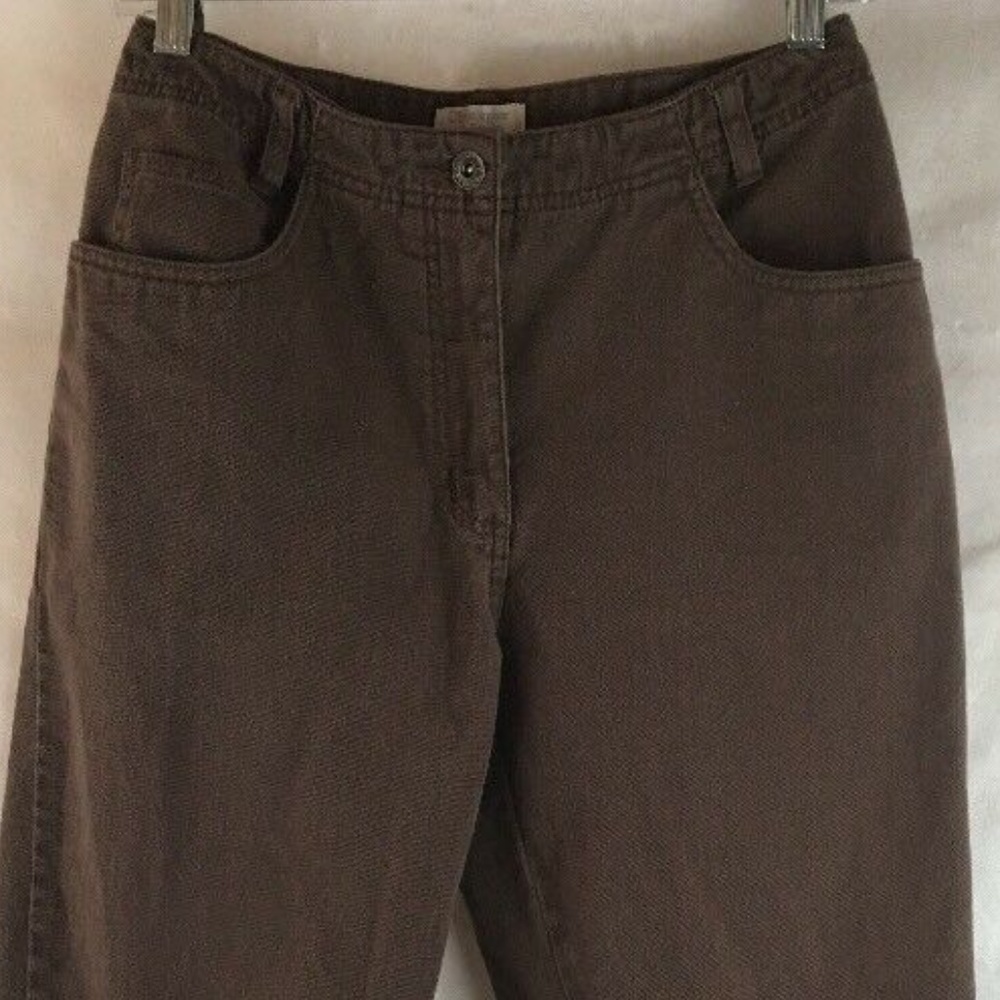 Christopher & Banks Brown Denim Jeans